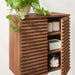 Modway Render Wall Mounted Bathroom Cabinet Storage Shelf - View 12