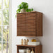 Modway Render Wall Mounted Bathroom Cabinet Storage Shelf - View 9