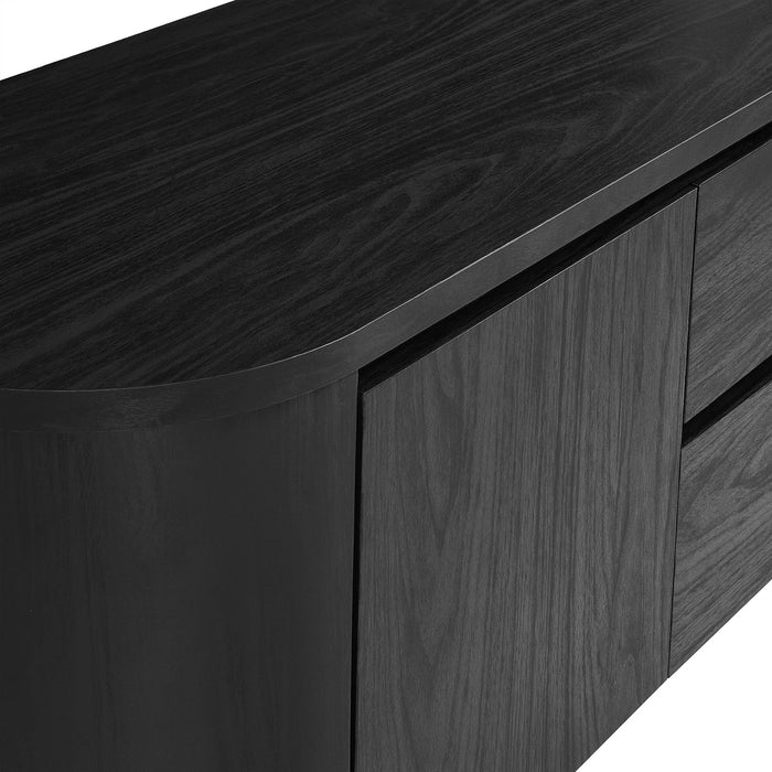 Duval 71 Inch Oval TV Cabinet