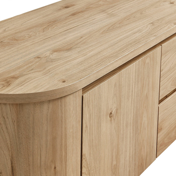 Duval 71 Inch Oval TV Cabinet