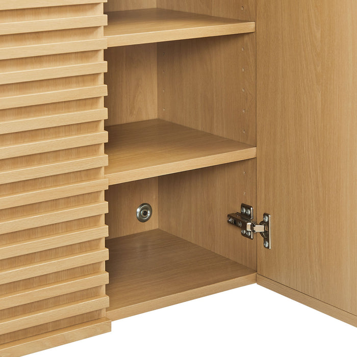 Modway Render Bathroom Cabinet Set Storage Shelf - View 9