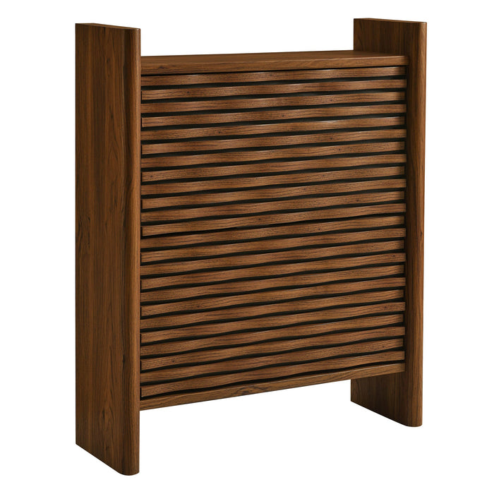 Emric Wave Shoe Cabinet