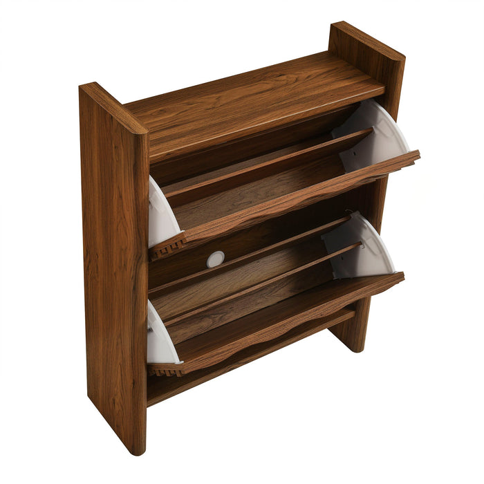 Emric Wave Shoe Cabinet