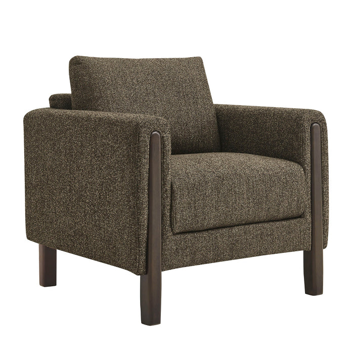 Hawken Boucle Fabric Accent Armchair