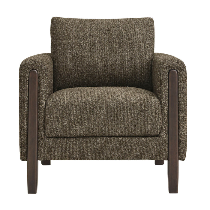Hawken Boucle Fabric Accent Armchair