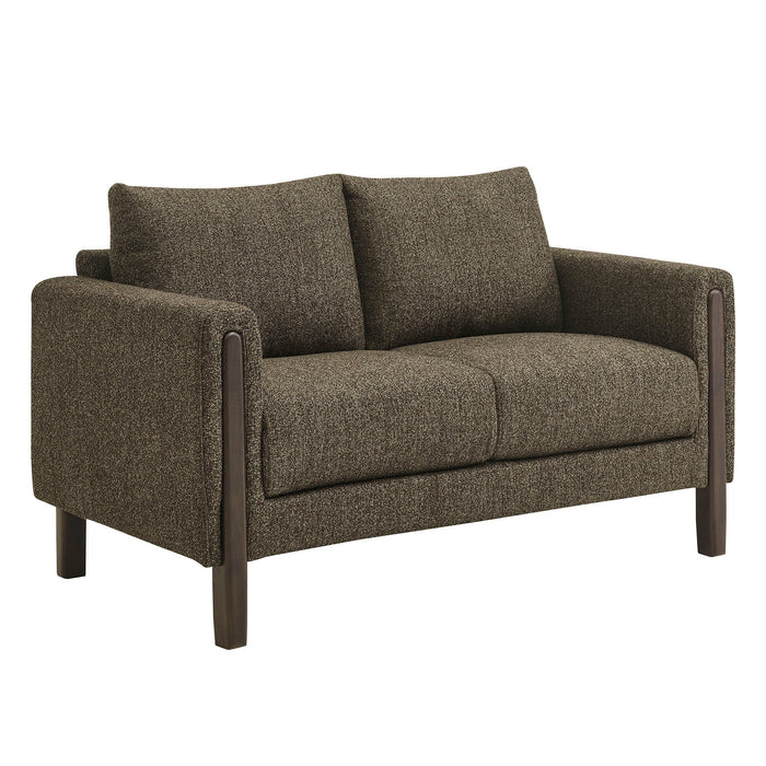 Hawken Boucle Fabric Loveseat