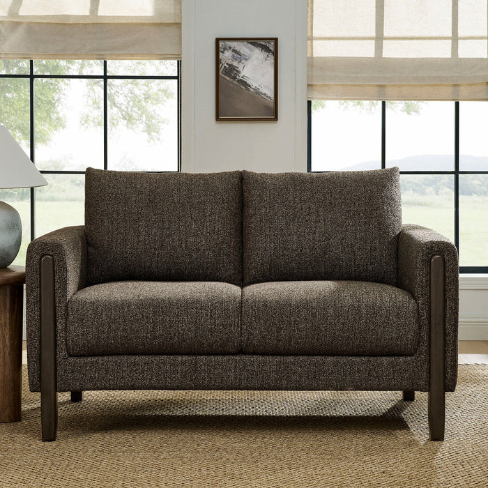 Hawken Boucle Fabric Loveseat