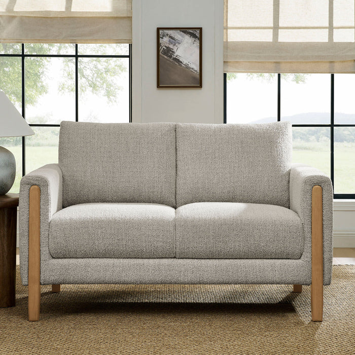 Hawken Boucle Fabric Loveseat
