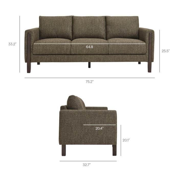 Hawken Boucle Fabric Sofa