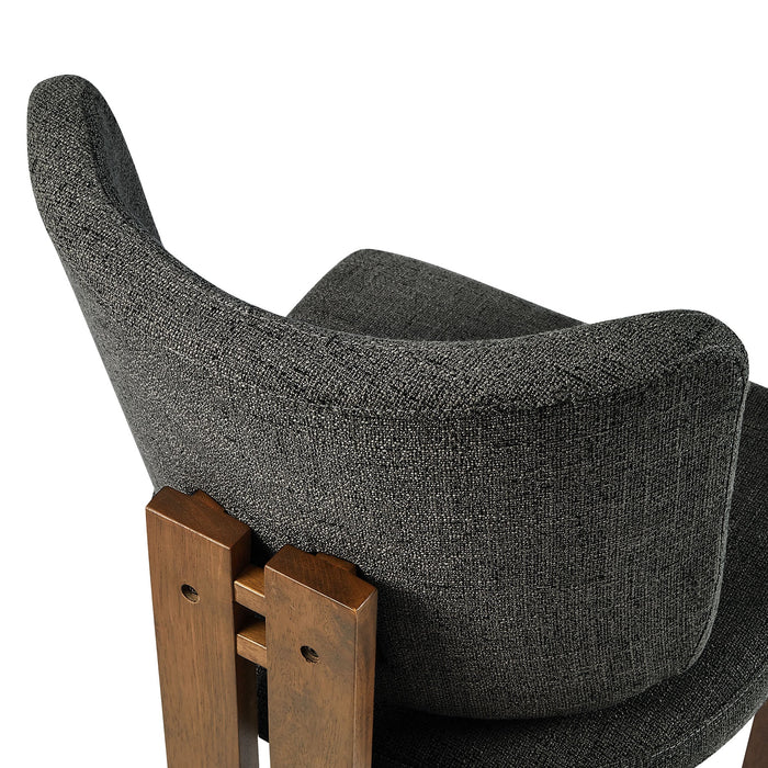 Alba Armless Upholstered Dining Chairs Set Of 2