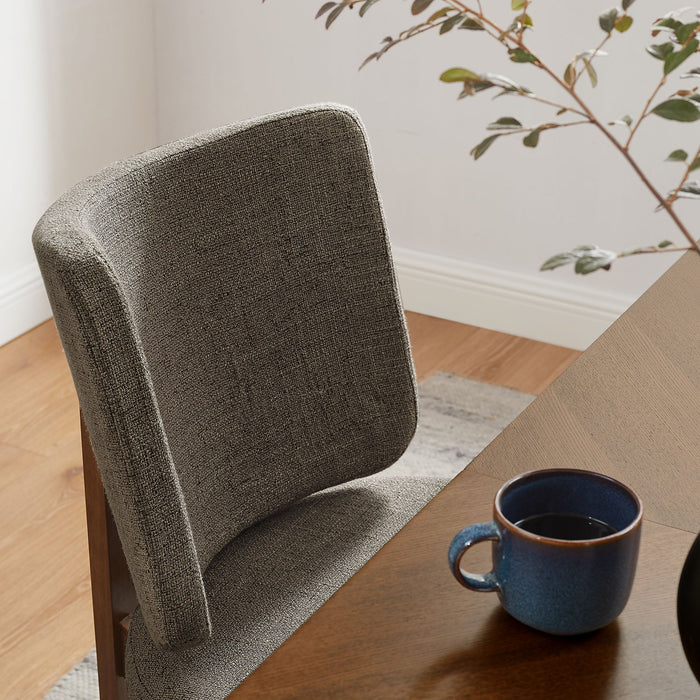 Alba Armless Upholstered Dining Chairs Set Of 2