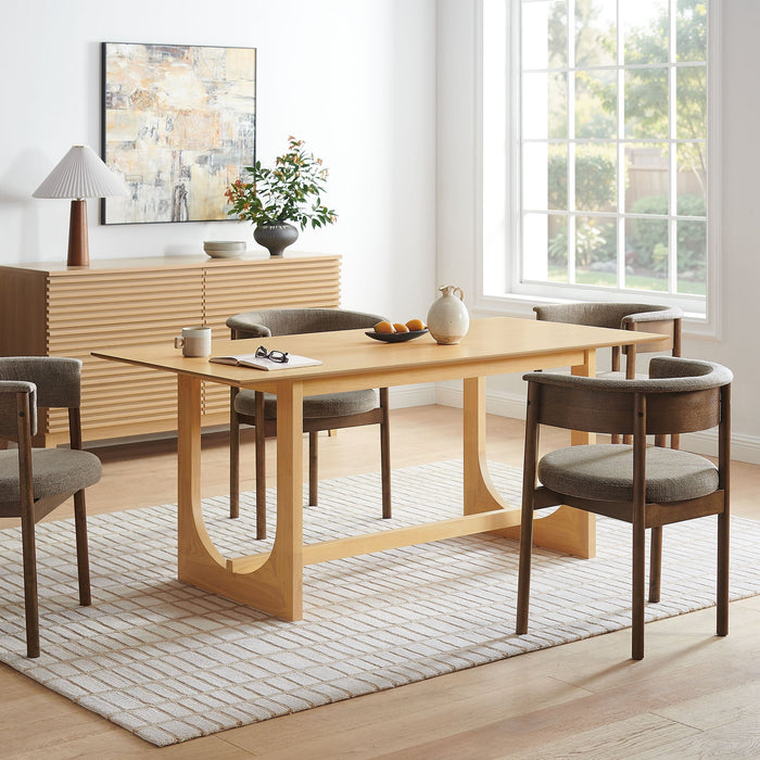 Ashcroft 69" Rectangular Dining Table Oak