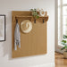 Modway Render Fluted Coat Rack Panel With Shelf - Installation View