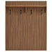 Modway Render Fluted Coat Rack Panel With Shelf - Lifestyle View