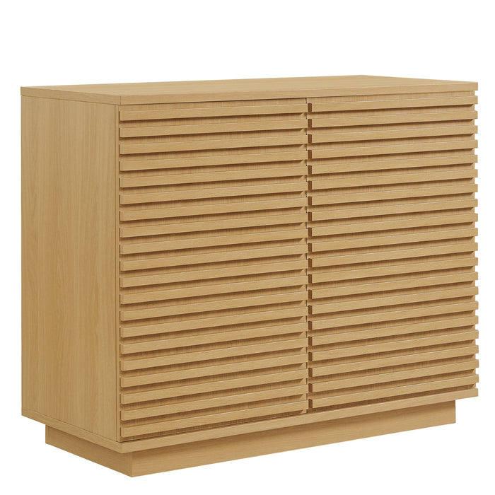Modway Render 2-Door Fluted Accent Cabinet Storage Shelf - View 17