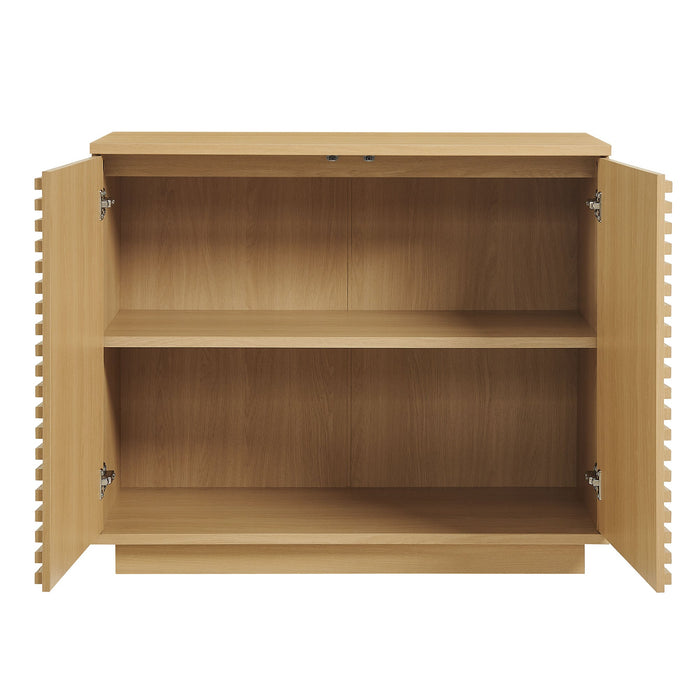 Modway Render 2-Door Fluted Accent Cabinet Storage Shelf - View 15