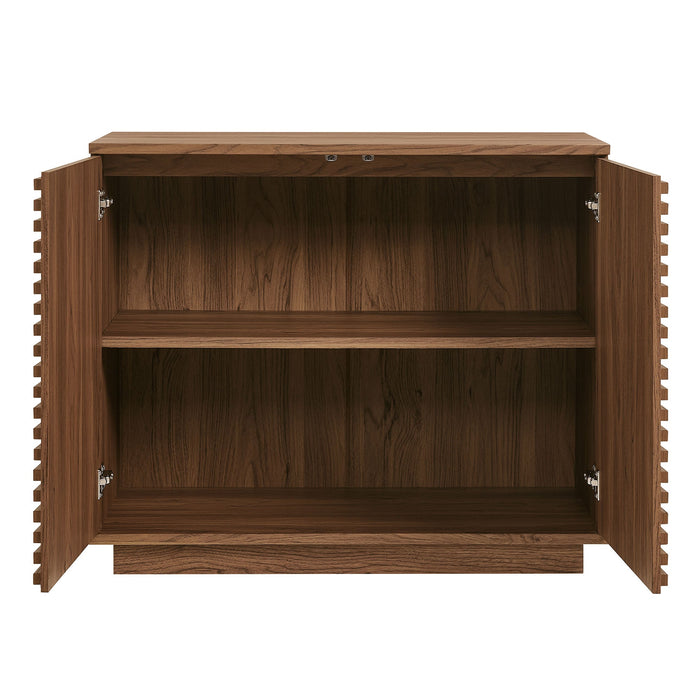 Modway Render 2-Door Fluted Accent Cabinet Storage Shelf - Features