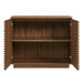 Modway Render 2-Door Fluted Accent Cabinet Storage Shelf - Features