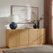 Modway Render 4-Door Fluted Sideboard Cabinet TV Stand Storage Shelf - View 10