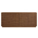 Modway Render 4-Door Fluted Sideboard Cabinet TV Stand Storage Shelf - Features