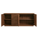 Modway Render 4-Door Fluted Sideboard Cabinet TV Stand Storage Shelf - Installation View