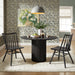 Alvar Spindle Back Dining Side Chairs Set of 2 Black