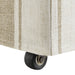 Tessera Striped Slipcovered Dining Side Chair Tan Stripe