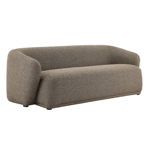 Monica 88 Inch Boucle Fabric Sofa Earth