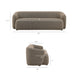 Monica 88 Inch Boucle Fabric Sofa Earth
