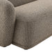 Monica 2 Piece Right Facing Boucle Fabric Modular Sofa with Chaise Earth