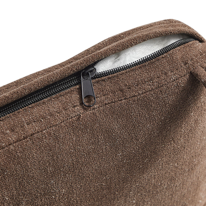 Jax Fabric Dining Chair Seat Cushion Cocoa