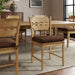 Jax Fabric Dining Chair Seat Cushion Cocoa