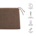 Jax Fabric Dining Chair Seat Cushion Cocoa