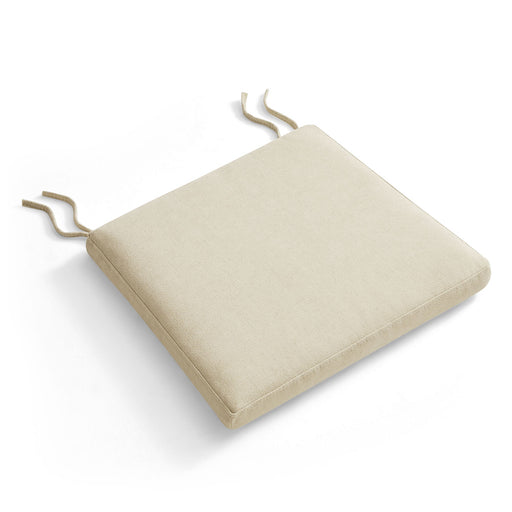 Jax Fabric Dining Chair Seat Cushion Linen