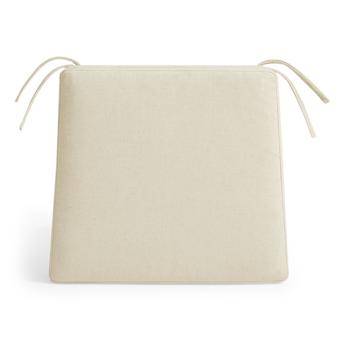 Jax Fabric Dining Chair Seat Cushion Linen