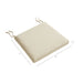 Jax Fabric Dining Chair Seat Cushion Linen
