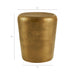 Modway Ingot 16 Inch Brass Finish Round Side Table in Brass - dimensions and specifications 7