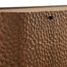 Aven 71.5 Inch Oval Chiseled Wood Sideboard Buffet Cabinet with Hammered Effect Walnut