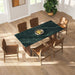 Modway Amistad 86 Inch Marble Dining Table in Walnut Green Marble - lifestyle view 10