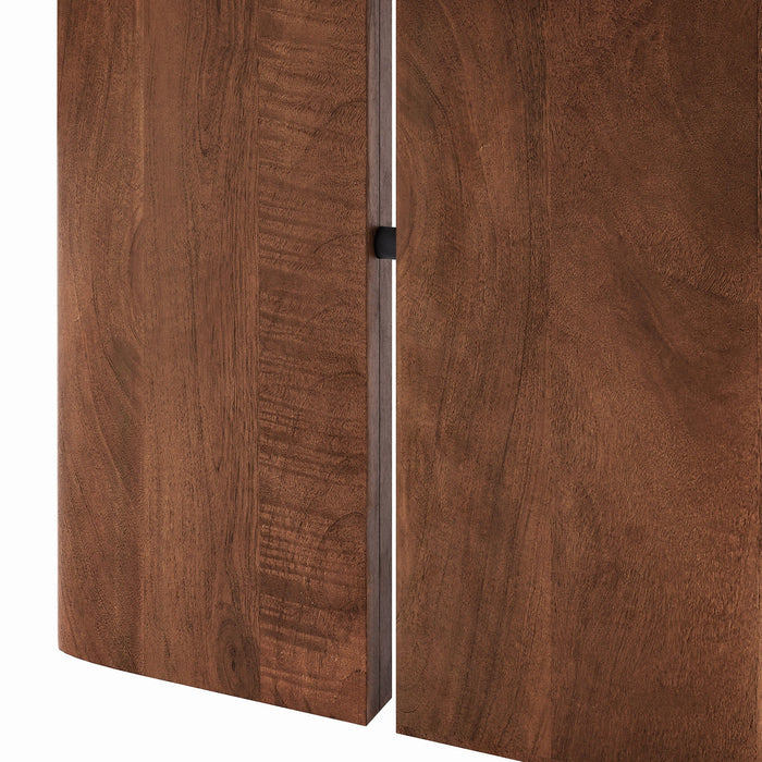 Modway Amistad 60 Inch Marble Dining Table in Walnut Green Marble - lifestyle view