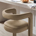 Winslow Performance Velvet Bar Stool Set of 2 Taupe