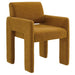 Daven Fabric Upholstered Dining Chair Copper