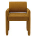 Daven Fabric Upholstered Dining Chair Copper