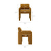 Daven Fabric Upholstered Dining Chair Copper