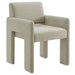Daven Fabric Upholstered Dining Chair Linen