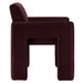 Daven Stain-Resistant Performance Velvet Dining Armchair Mulberry