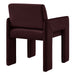 Daven Stain-Resistant Performance Velvet Dining Armchair Mulberry