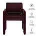 Daven Stain-Resistant Performance Velvet Dining Armchair Mulberry