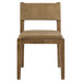 Calder Vegan Leather Dining Side Chair Toast