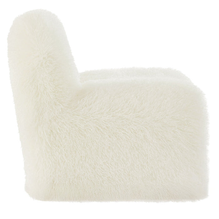 Mina Faux Fur Accent Chair